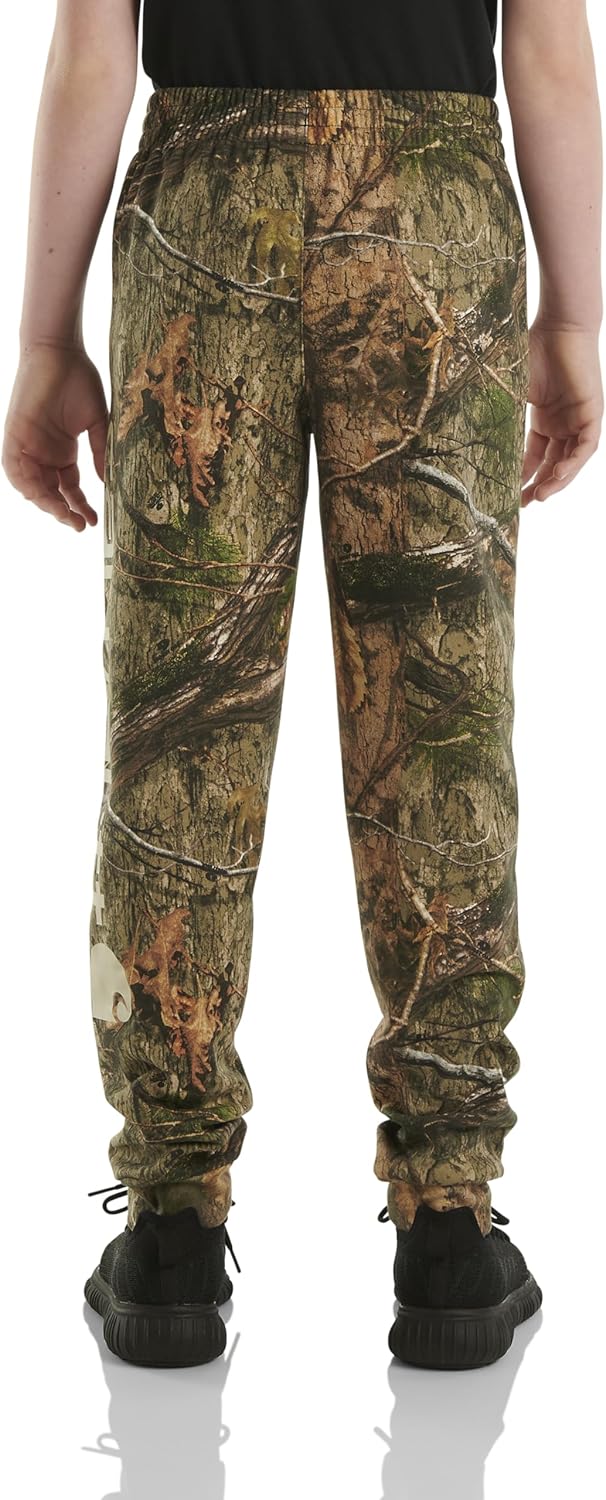 Флисовые спортивные штаны Carhartt для мальчиков, трикотажные штаны, Mossy Oak Country Dna — фото 3