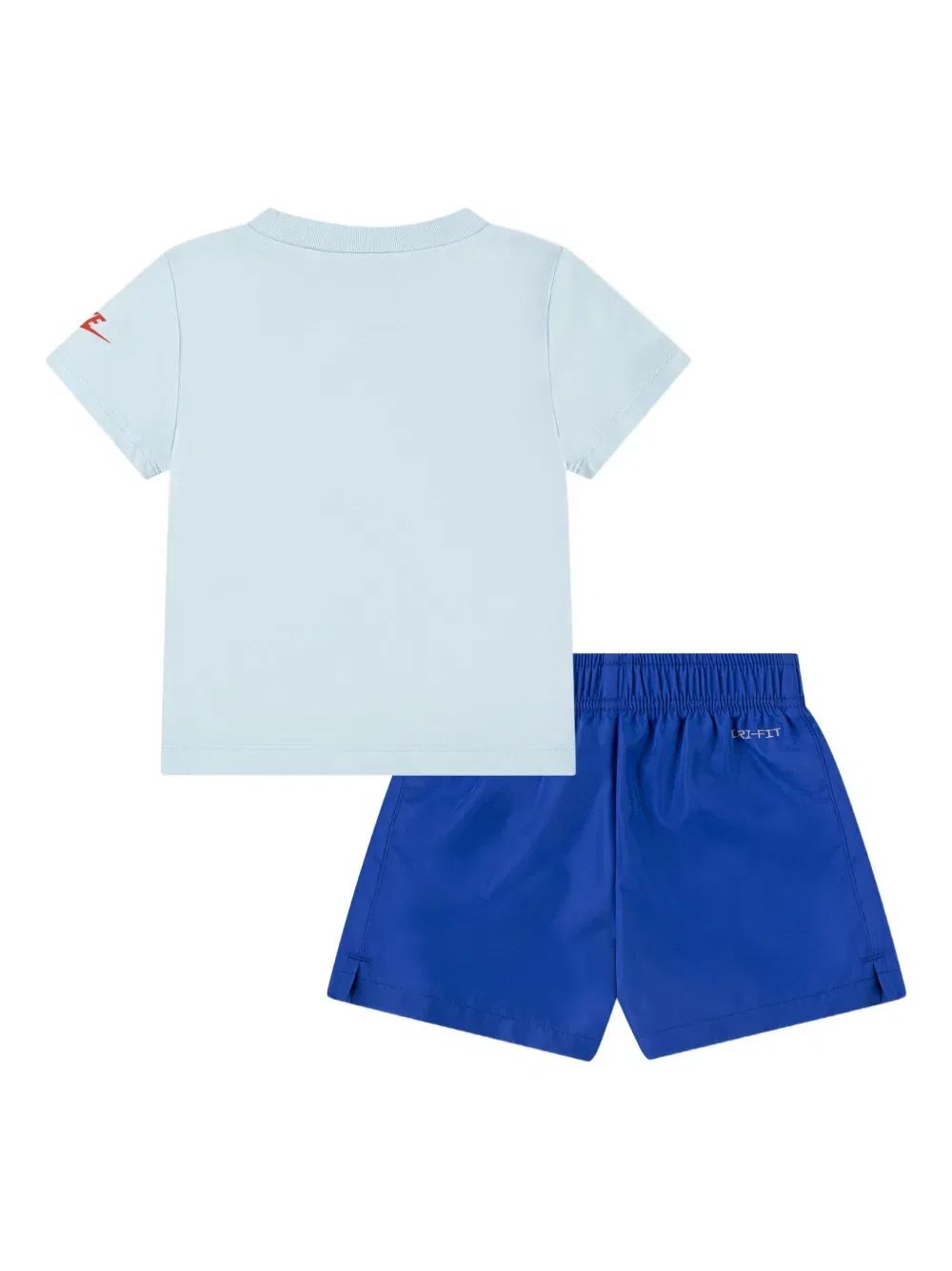 Комплект спортивных шорт с логотипом Nike Kids, синий — фото 2