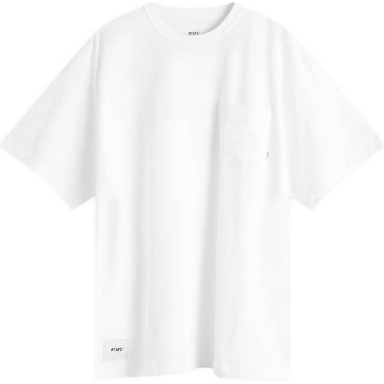 

WTAPS Футболка мужская белая, Белый, WTAPS Футболка мужская белая