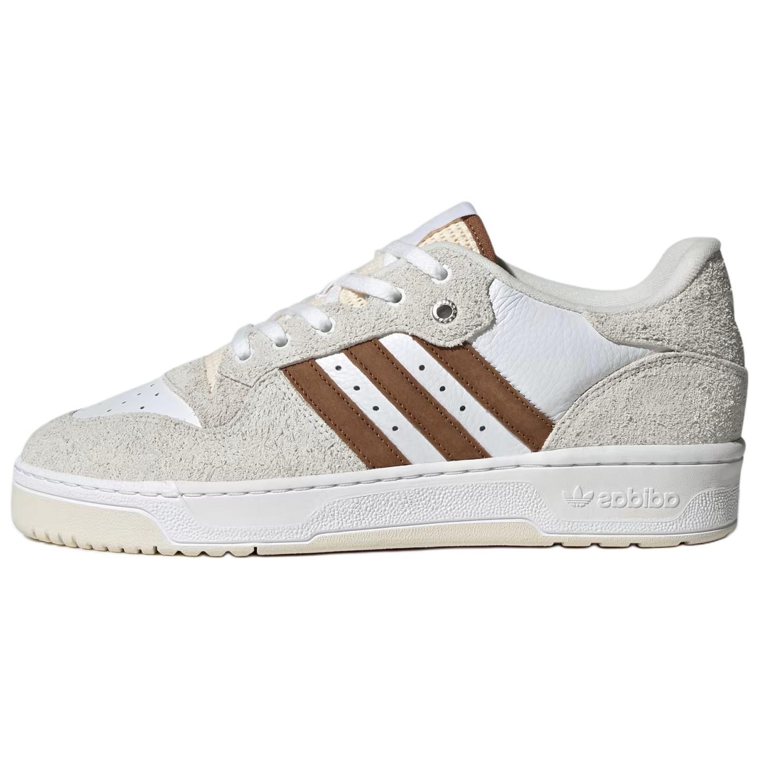 

Adidas Originals Adidas Solebox X Rivalry Low Consortium 'Neapolitan' в бело-коричневом цвете, цвет White Brown
