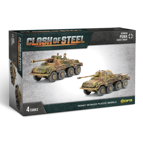 

Фигурка Clash Of Steel – Puma Scout Troop (X4 Plastic) Gale Force Nine