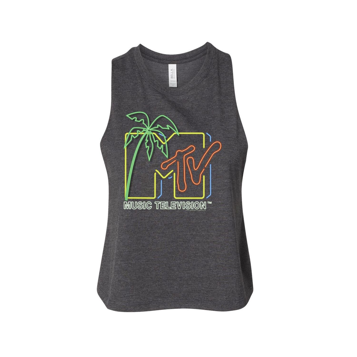 

Укороченная майка с неоновым логотипом MTV для юниоров Licensed Character