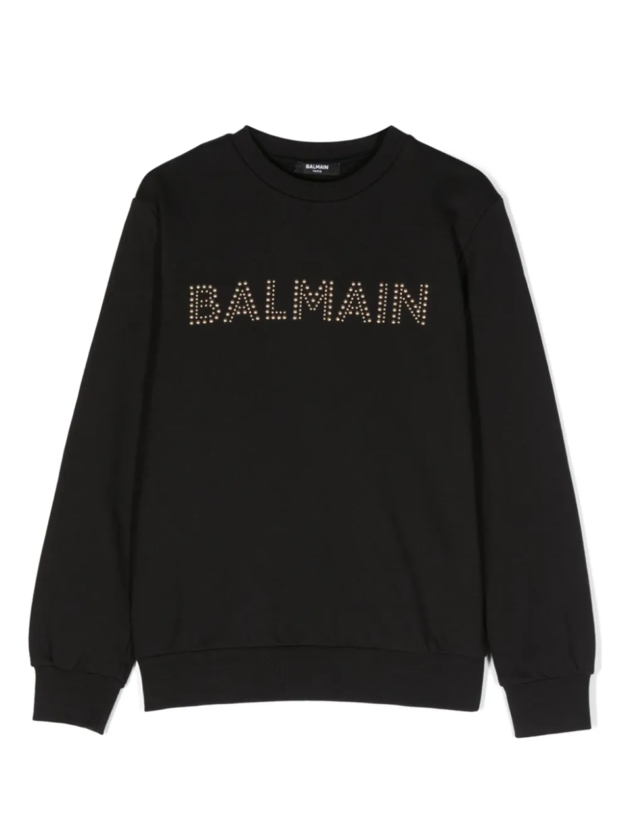 

Balmain Kids толстовка с логотипом, черный