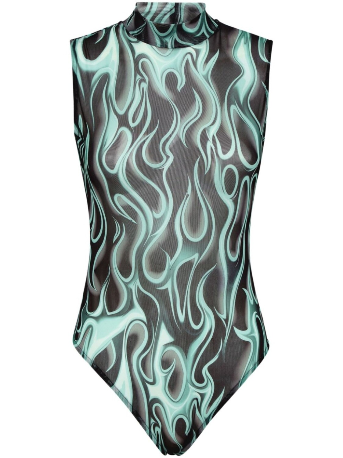 

Боди Philipp Plein Flame, черный