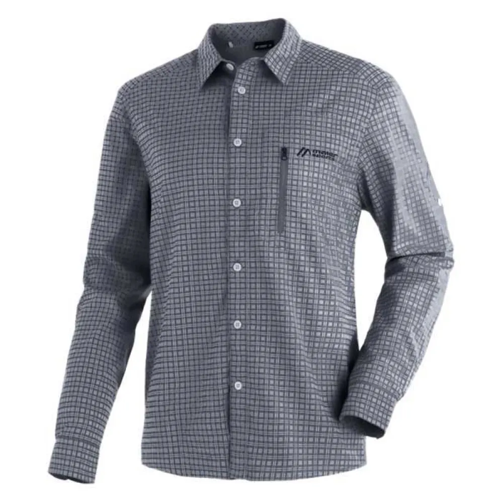 

Рубашка Maier Sports Mats L/S, серый