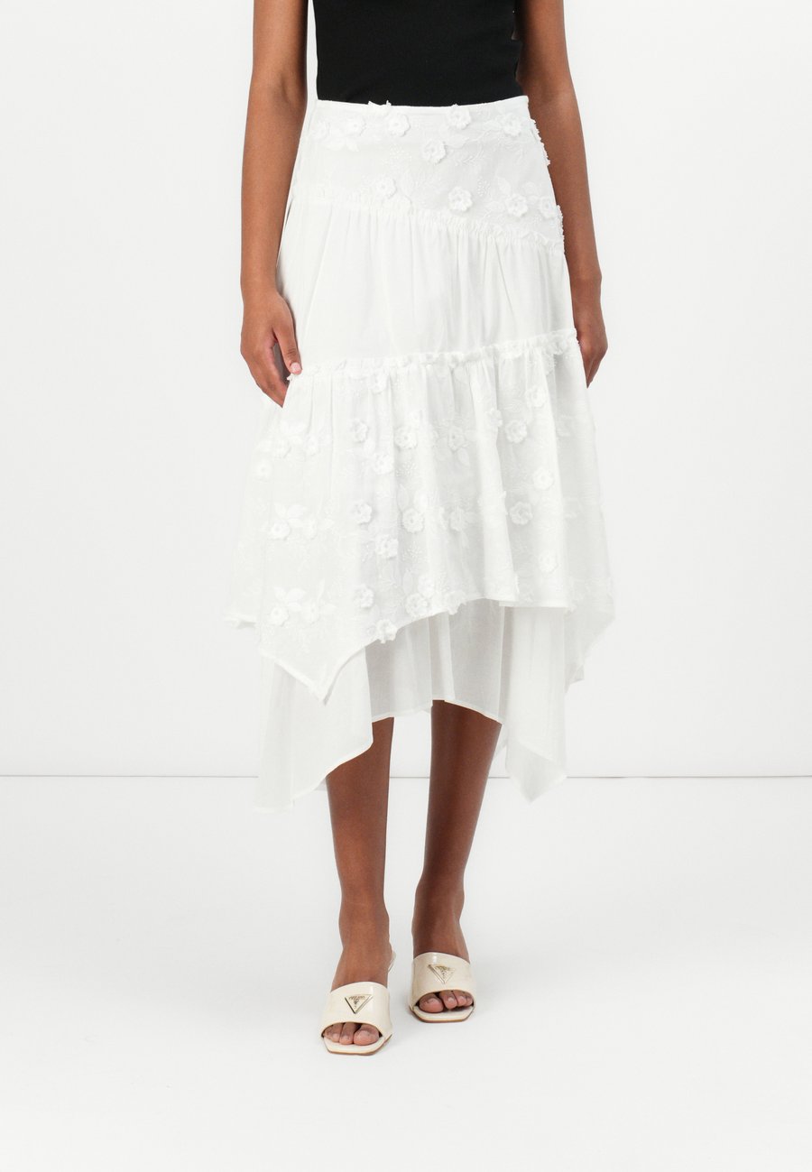 

Юбка Guess ZUREY MAXI SKIRT, Pure White/White