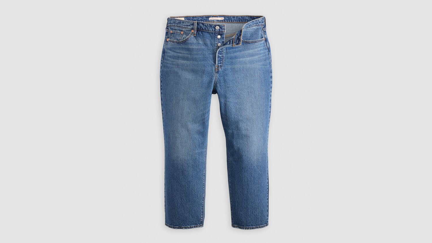 Женские джинсы Wedgie Straight Fit (большие размеры) Levi's, Unstoppable Wear - Dark Wash — фото 4