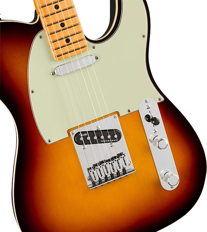 

Электрогитара Fender American Ultra Telecaster w/ Premium Molded Hardshell Case- Ultraburst