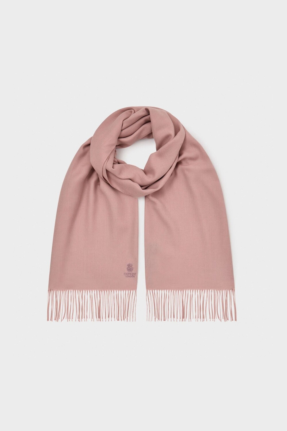 

Радужный шарф Osprey London, розовый