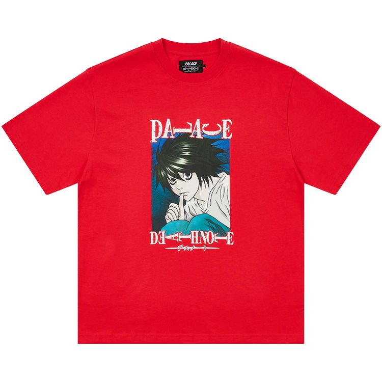 

Футболка Palace x Death Note T-Shirt 'Truest Red', красный