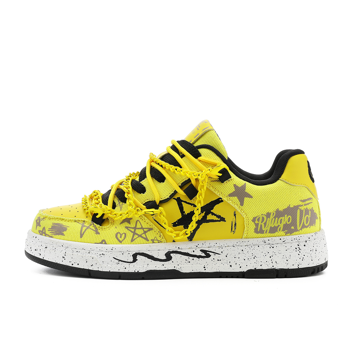 

RIFUGIO VO' Низкие скейтерские кроссовки унисекс Electric Glow Yellow, цвет Electric Glow Yellow