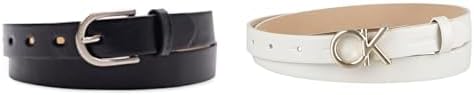 

Женский ремень Calvin Klein, повседневный, узкий, для джинсов, брюк и платьев, Black & White Slim, Белый, Женский ремень Calvin Klein, повседневный, узкий, для джинсов, брюк и платьев, Black & White Slim