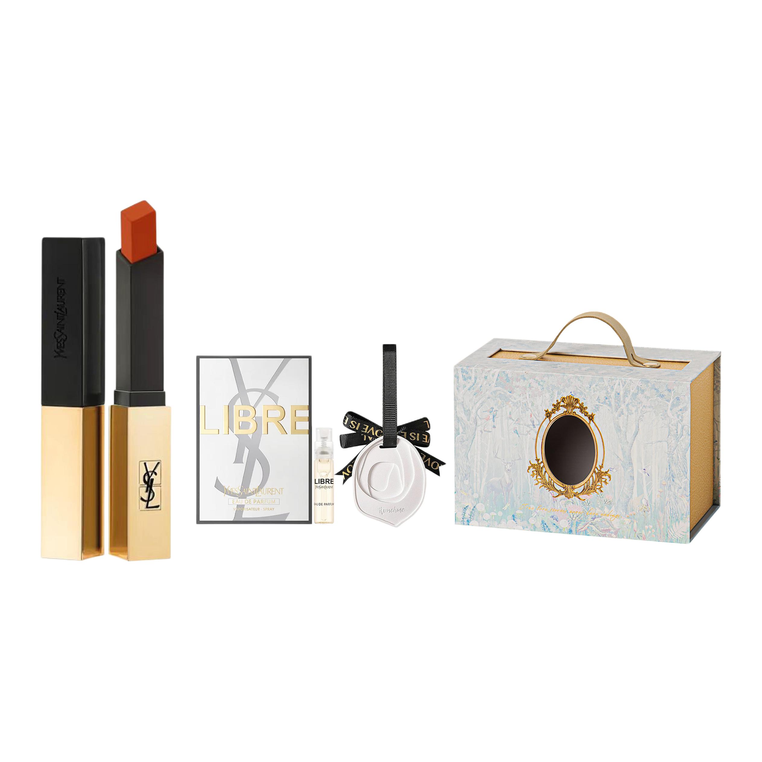 Губная помада MAC #549 + Yves Saint Laurent Libre + подарочная коробка — фото 2