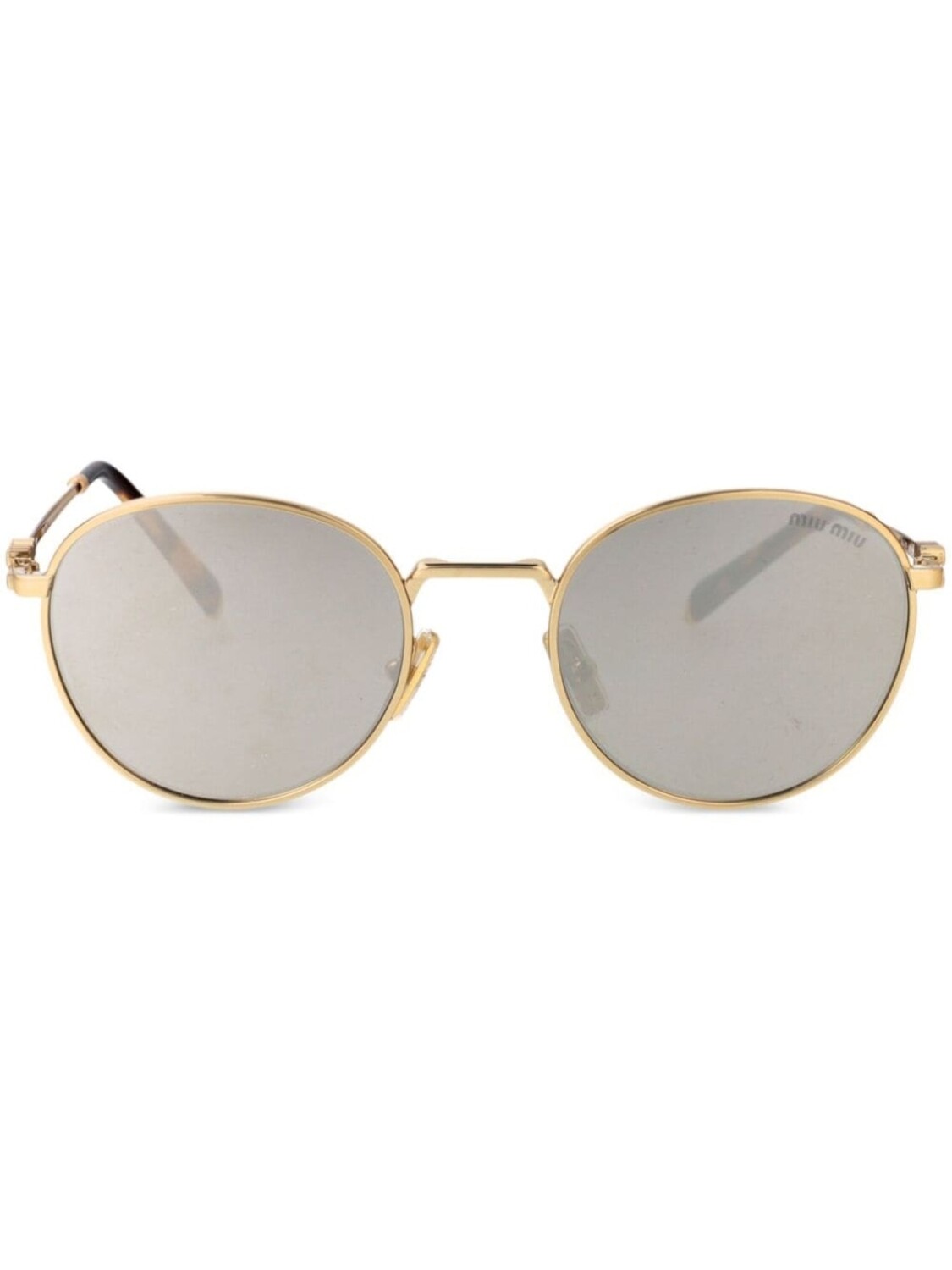 

Очки Miu Miu Eyewear, золотой