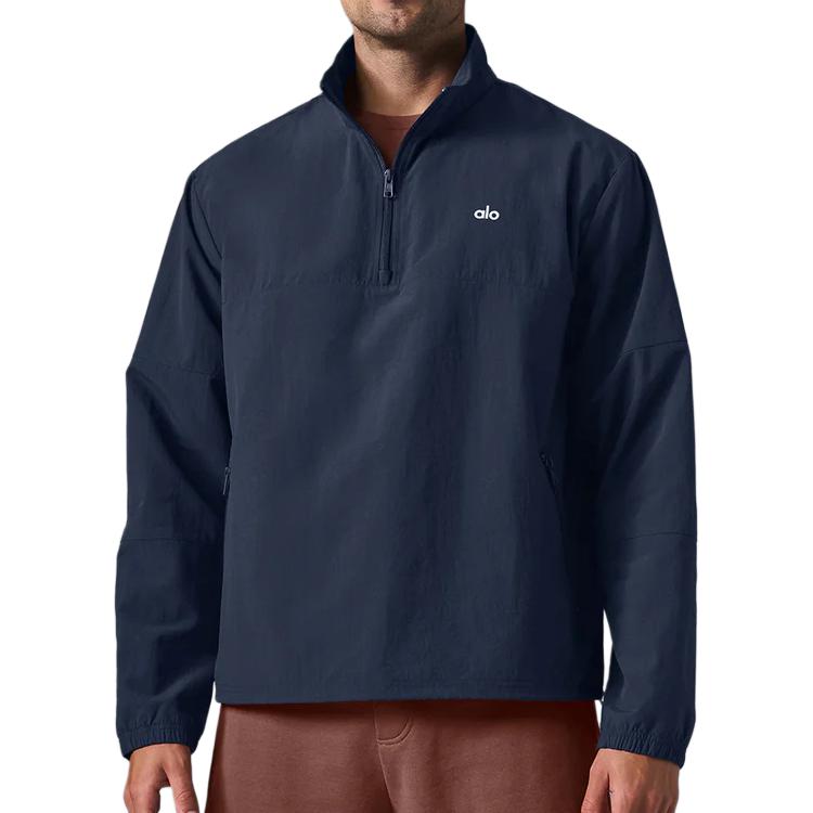 

Alo Yoga Куртка мужская, Marine Blue/Navy