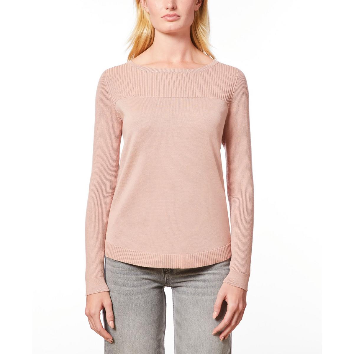 

Женский трикотажный свитер с ребристым узором Melissa Paige, цвет cashmere blush