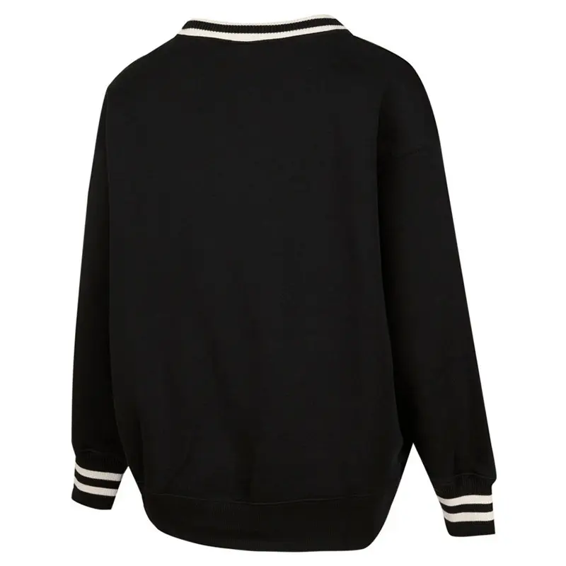 Спортивная одежда Phoenix Fleece женский оверсайз графический свитшот с круглым вырезом Nike, черный — фото 4