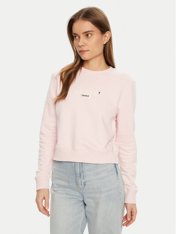 

Толстовка обычного кроя W5RQ28 K68I4 Guess Jeans, бежевый