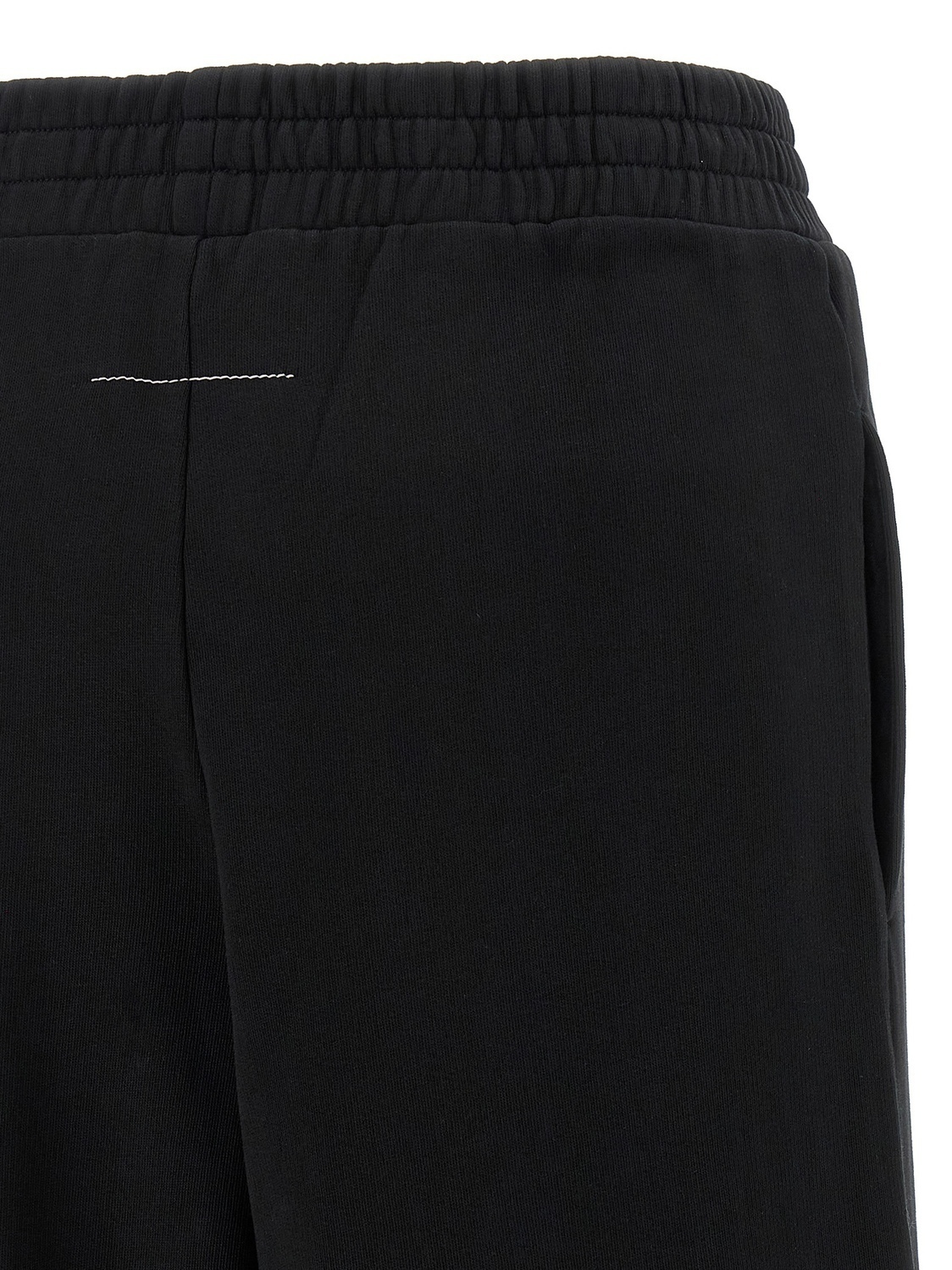 Джоггеры с цифровой подписью MM6 MM6 Maison Margiela, черный — фото 4