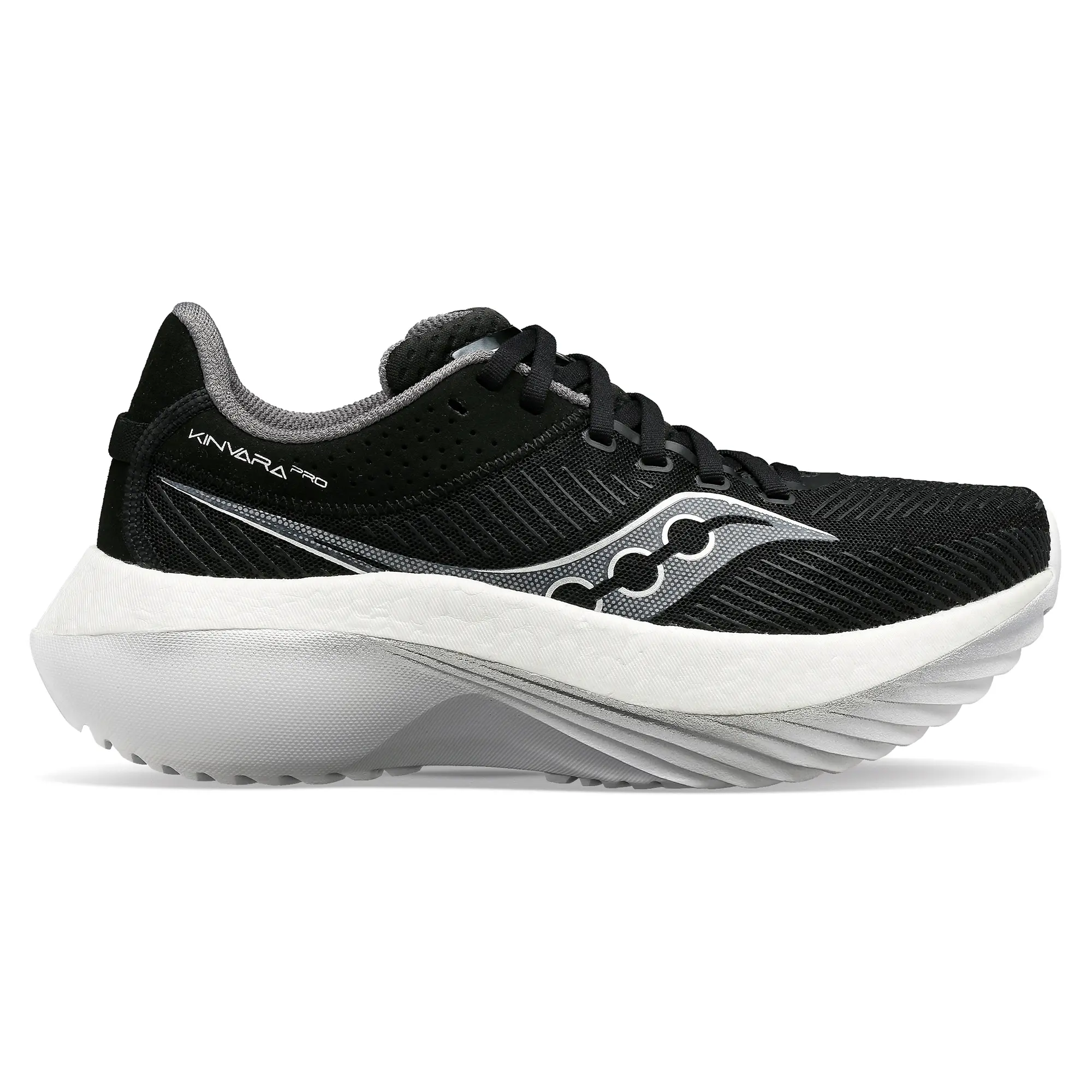 Мужские беговые кроссовки Kinvara Pro Saucony, Black/White