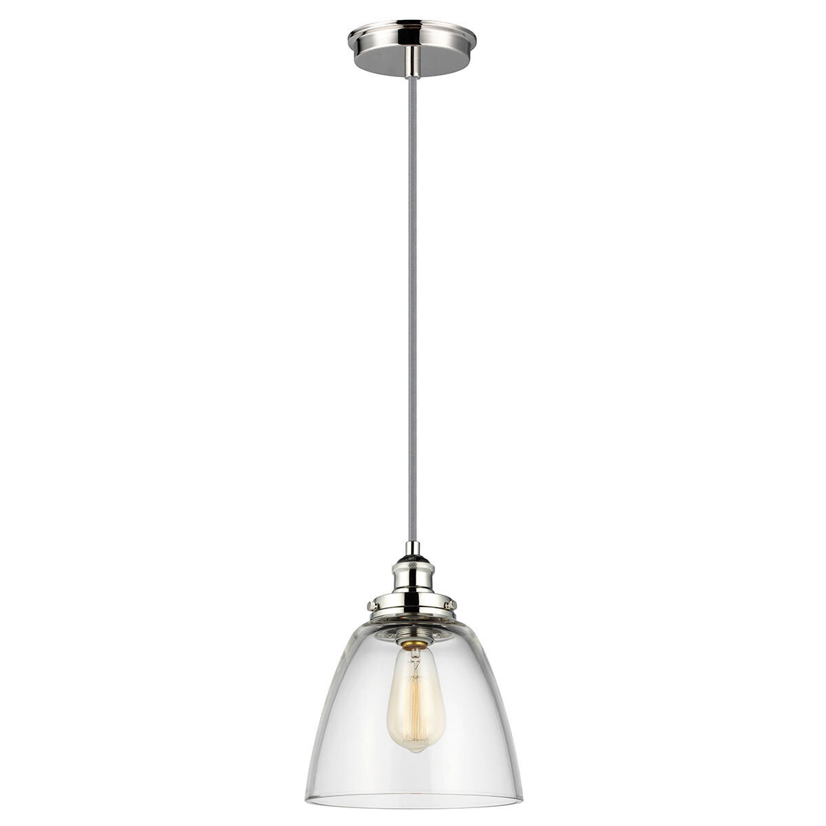 

Подвесной светильник Elstead Lighting, 22,8x31,3 см, никельной