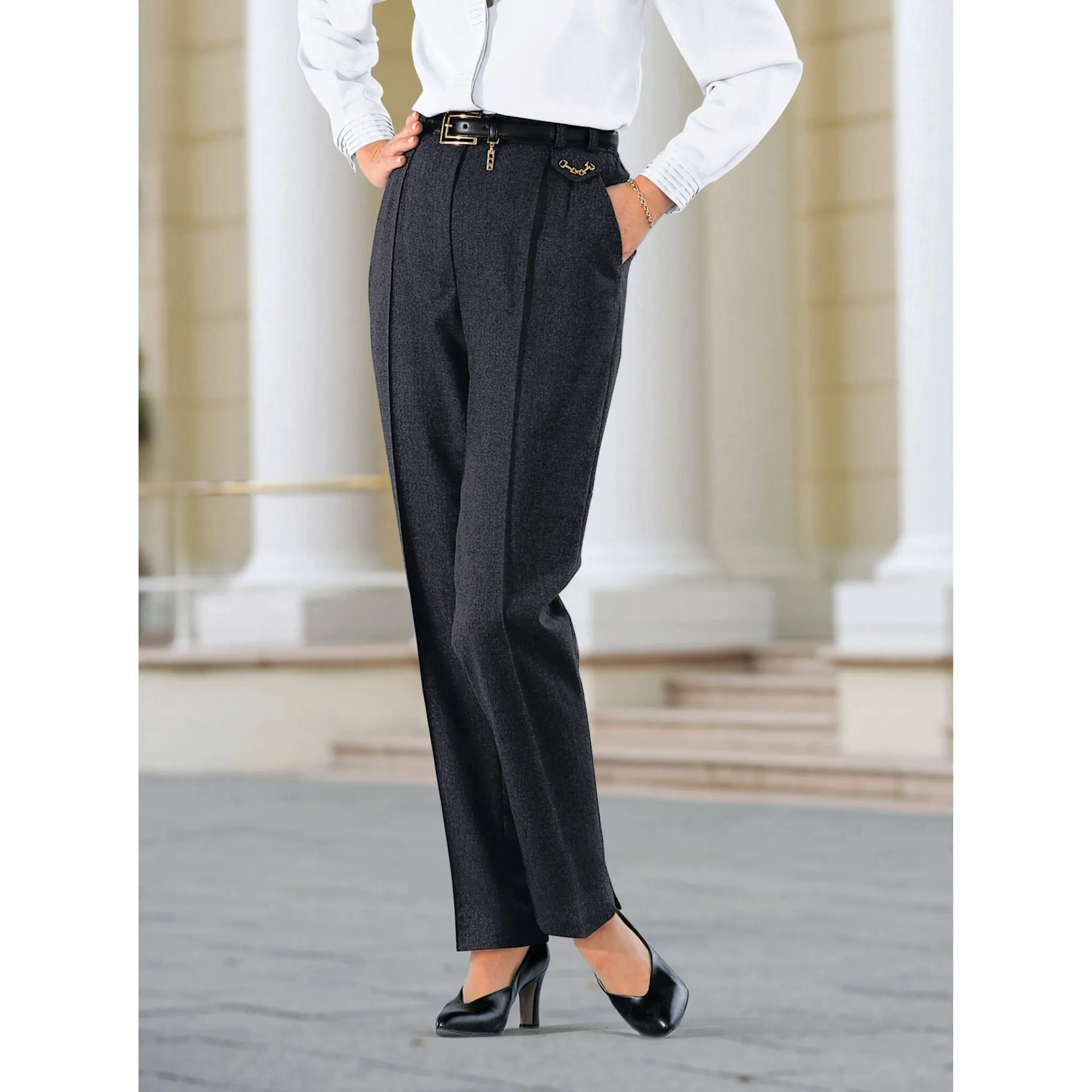 

Классические тканые брюки Classic, цвет Braun-Meliert