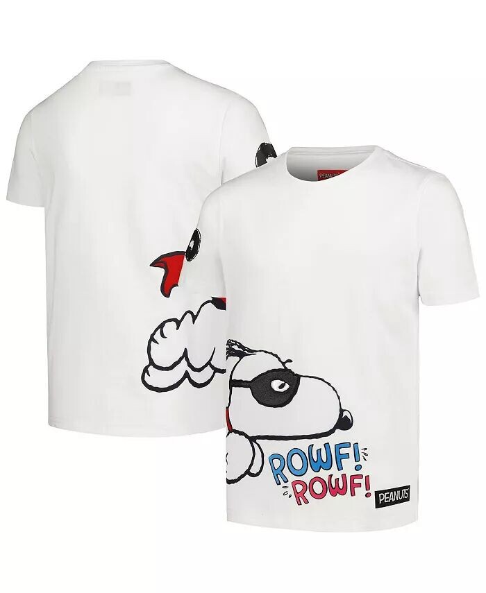 

Белая футболка Snoopy Hero для мальчиков и девочек с арахисом Freeze Max, белый