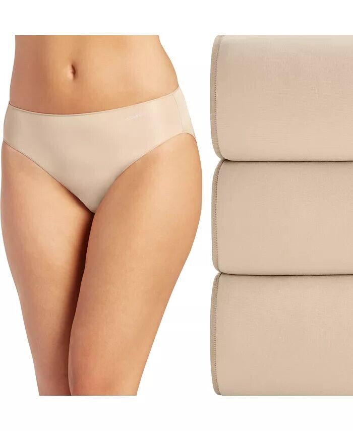 

Женские 3 шт. Нижнее белье бикини Promise No Panty Line 1770 Jockey, зеленый