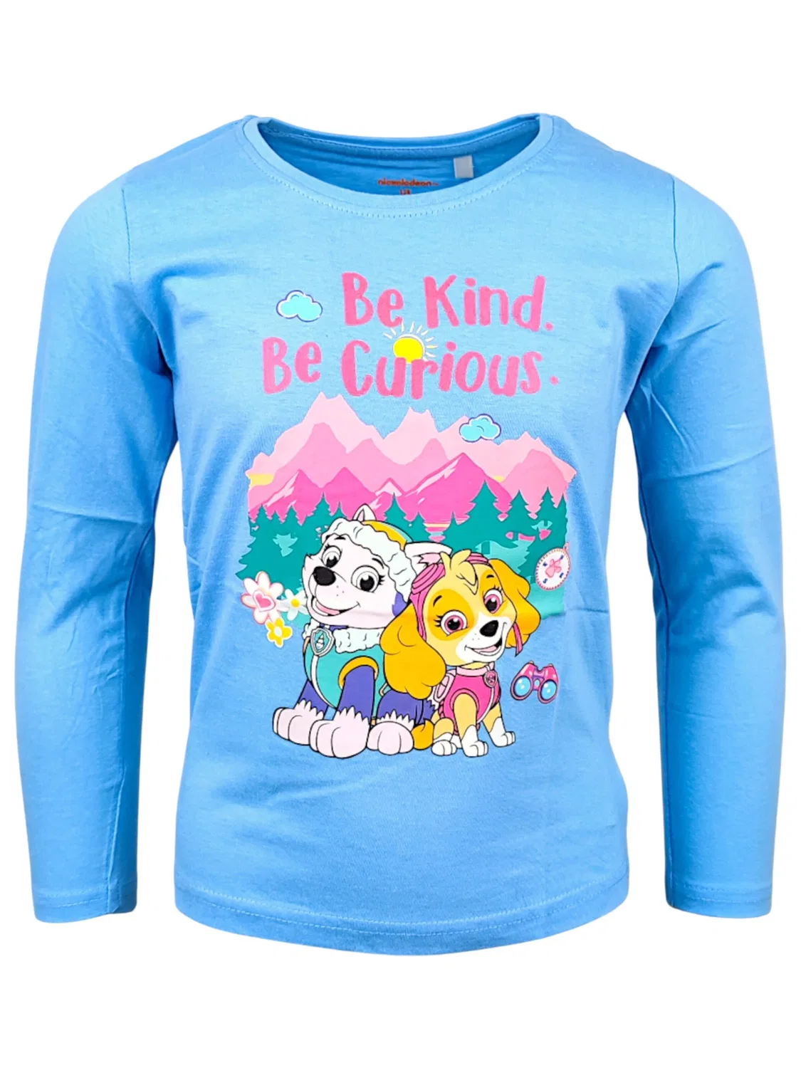 Футболка 'Skye & Everest' Paw Patrol, Light Blue