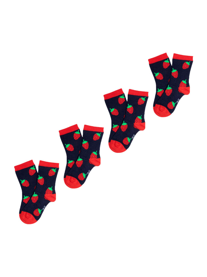 

Unabux Повседневные носки с принтом "Крошечная клубника"