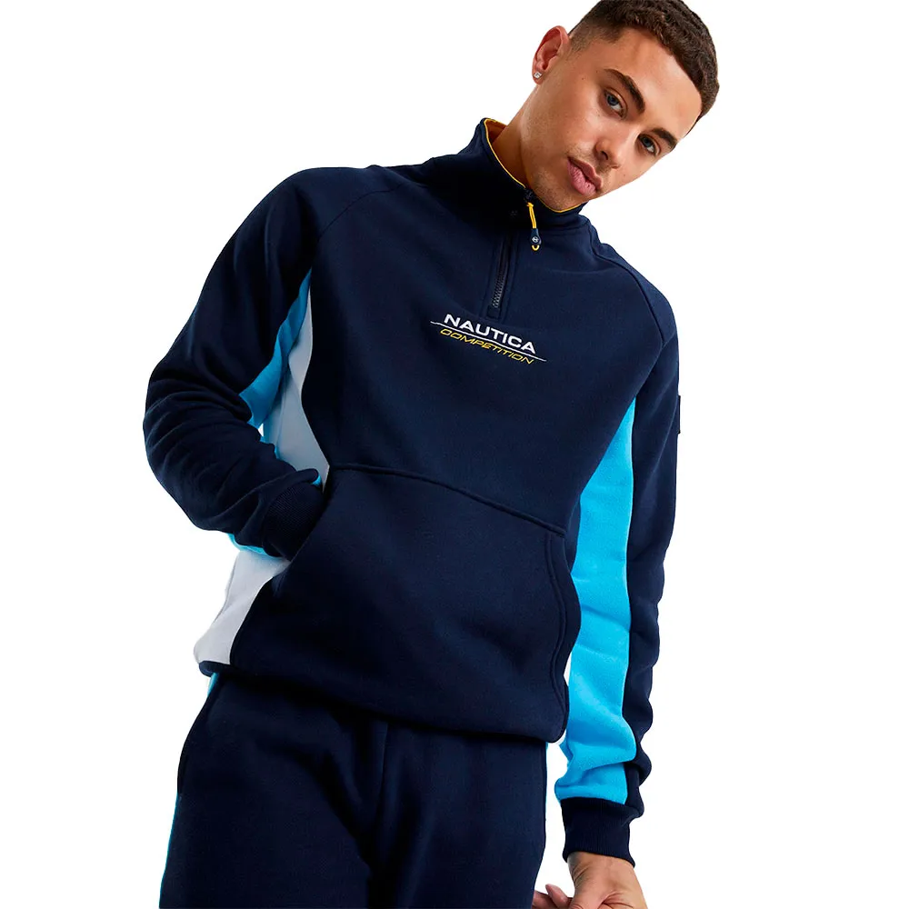 

Толстовка Nautica N7G00744 half zip, синий