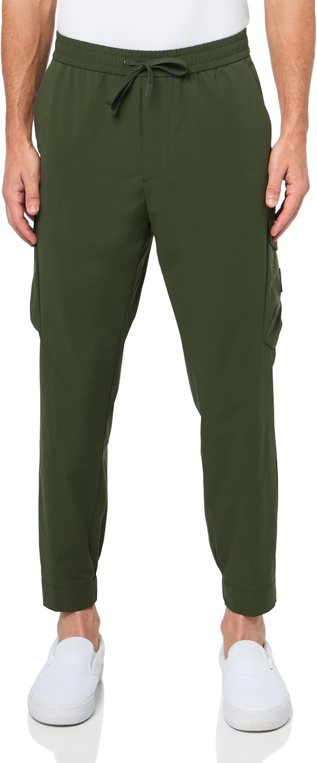 

BOSS Мужские легкие карго-штаны Tech Urbanex, Green Moss