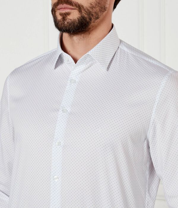 Рубашка Slim fit Calvin Klein, белый — фото 4