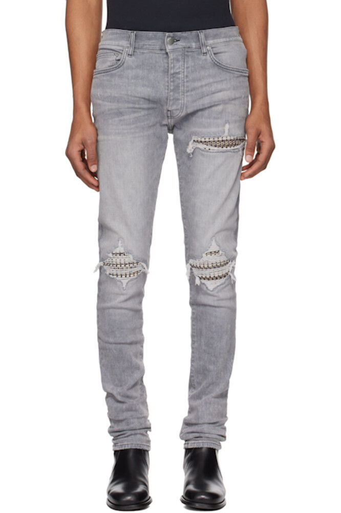 

Серые джинсы Boucle MX1 AMIRI