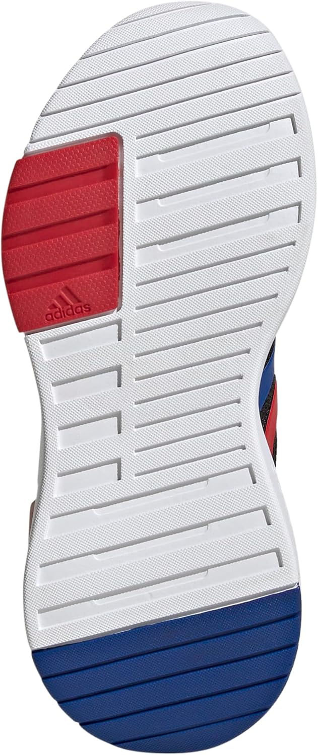 Детские кроссовки adidas Racer Tr23 (унисекс), черный/синий/алый — фото 2