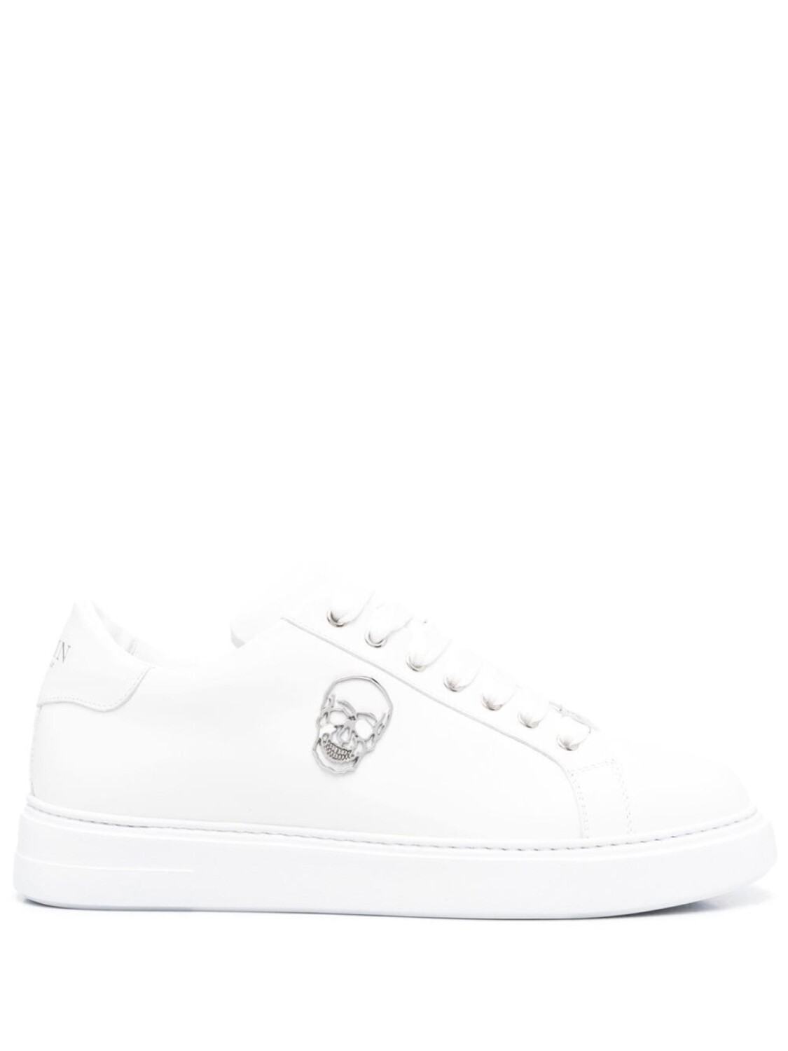 

Кроссовки с декором Skull Philipp Plein, белый