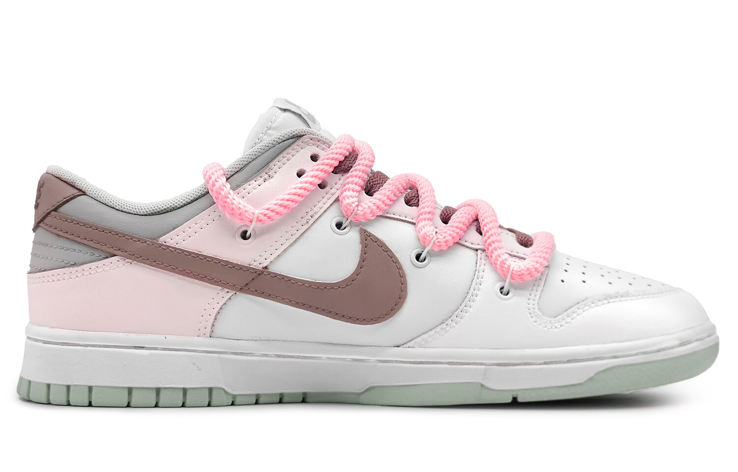 

Кроссовки Nike Dunk Skateboarding Shoes Unisex Low-top Light Pink, розовый