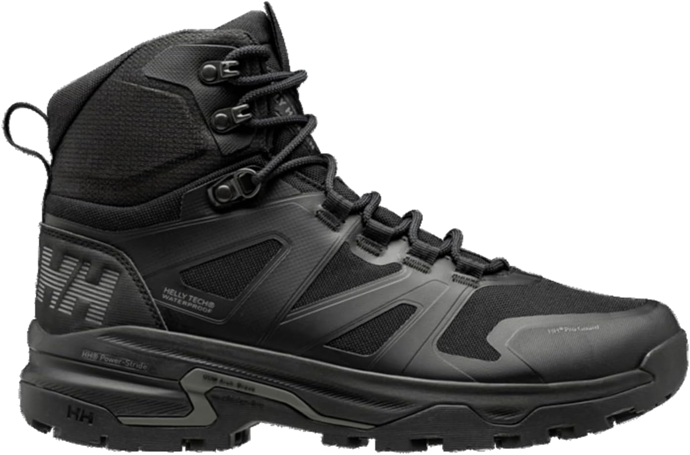 Водонепроницаемые походные ботинки Helly-Hansen Ascender Mid HT для мужчин - прочная обувь для любых приключений на природе, дышащие и комфортные, черный — фото 3