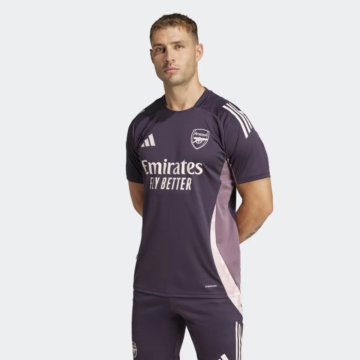 

Мужская тренировочная футболка Arsenal Tiro 24 Adidas, фиолетовый