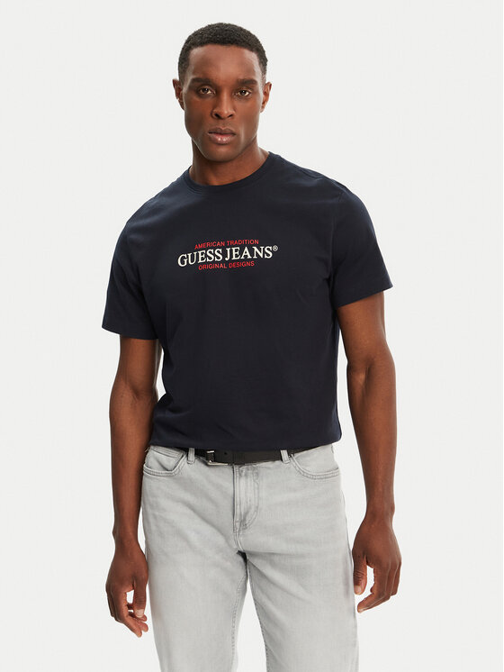 

Футболка обычного кроя M4YI42 K8FQ4 Guess Jeans, синий