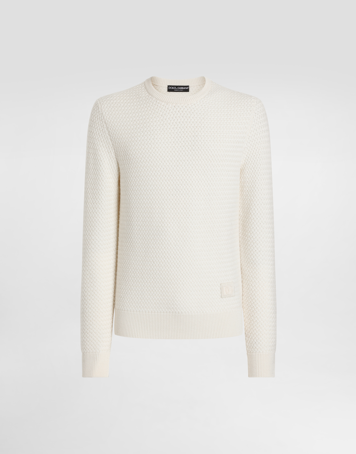 

Шерстяной пуловер Dolce & Gabbana, белый