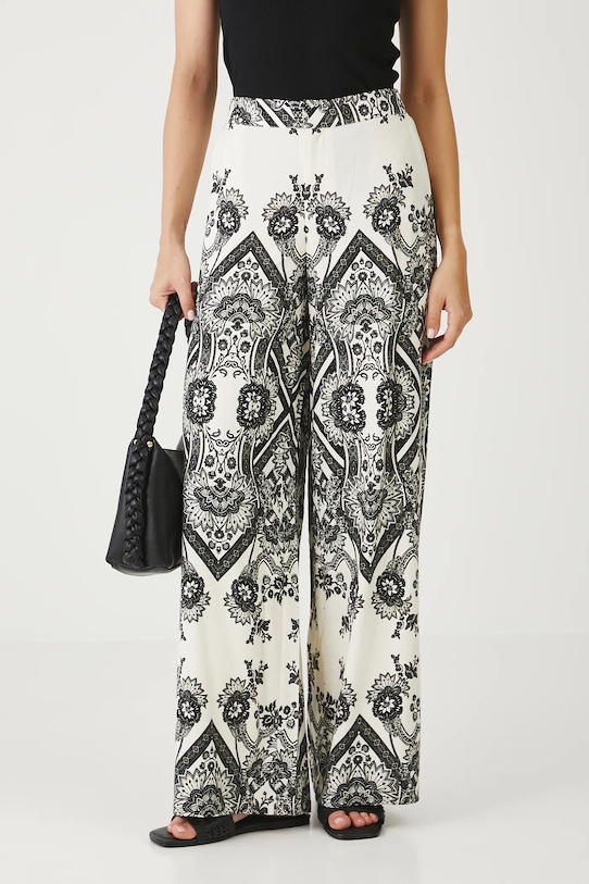 

Брюки с добавлением льна Medicine, бежевый