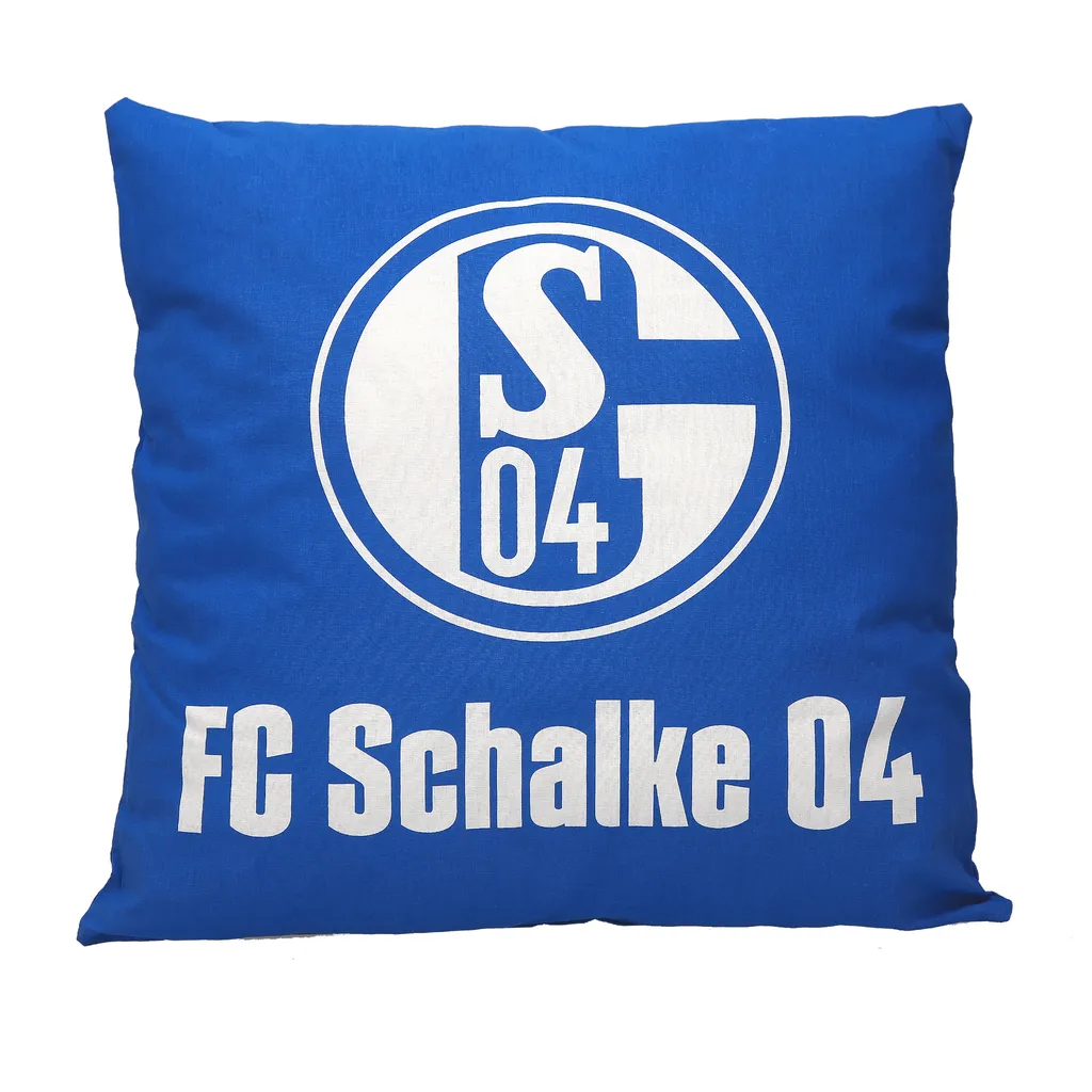 

Подушка FC Gelsenkirchen-Schalke 04 eV, синий