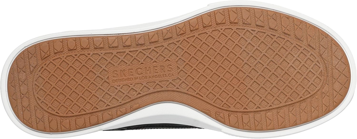 Мужские кроссовки Skechers Arch Fit Arcade - удобные слипоны без застежек, черный — фото 2