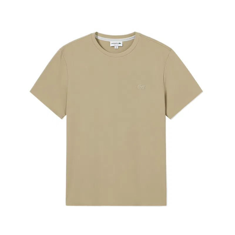 Футболка мужская Lacoste Moderate, с круглым вырезом, Haze серый — фото 3
