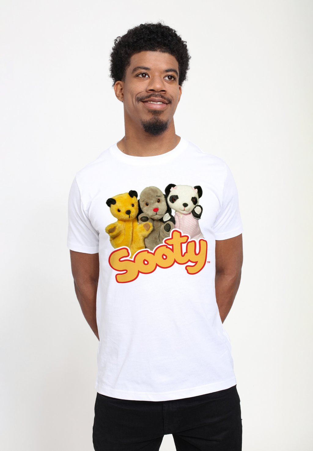

Футболка с принтом SOOTY SWEEP SOO Henry Tiger, белый