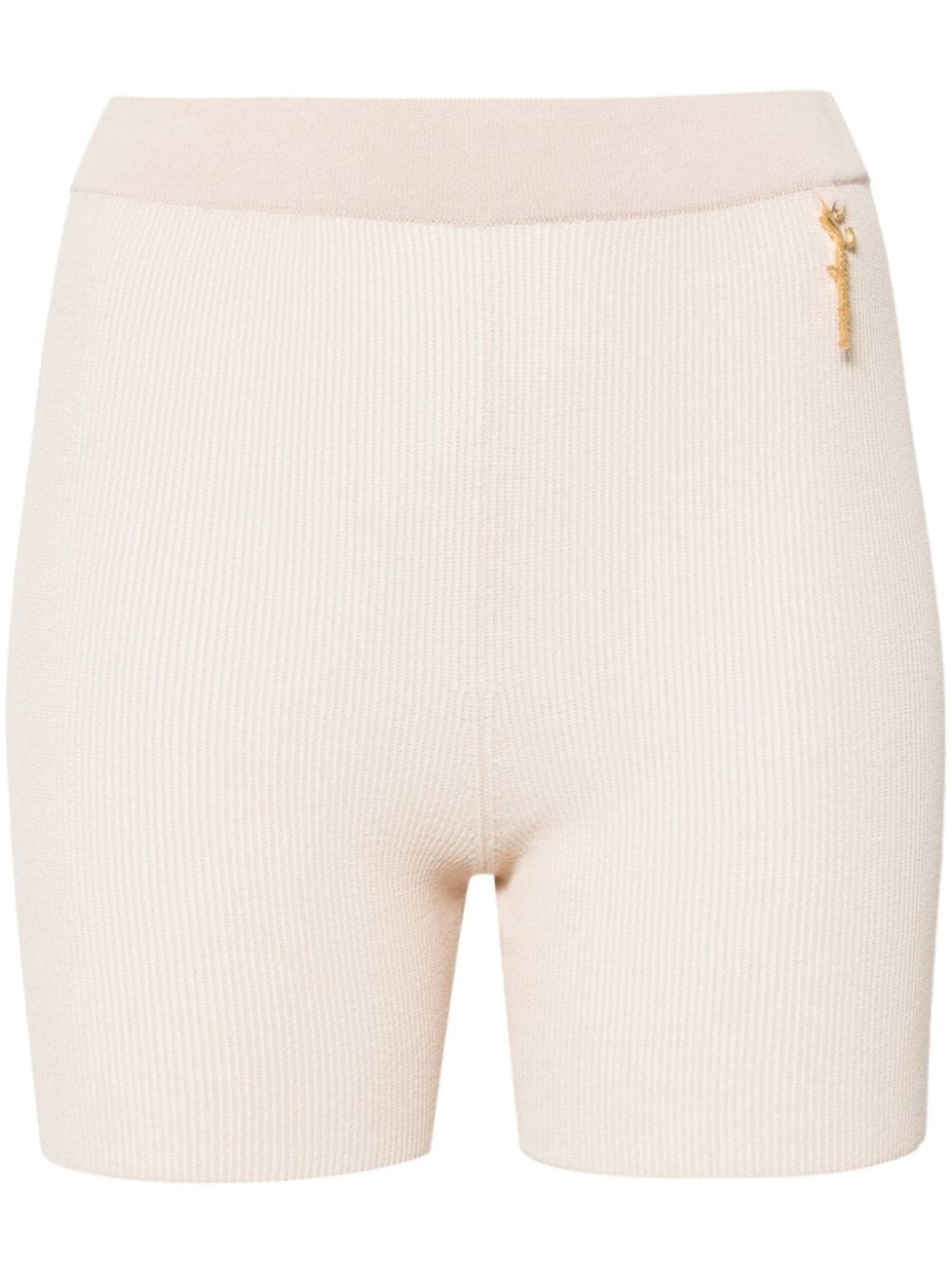 

Jacquemus короткие шорты Pralu с логотипом, нейтральный цвет