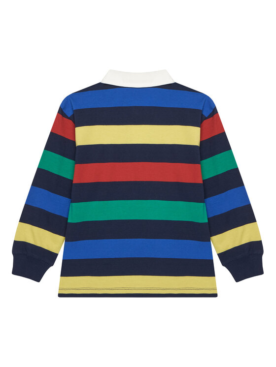 Поло regular fit 33CKG300Z United Colors Of Benetton, мультиколор — фото 2