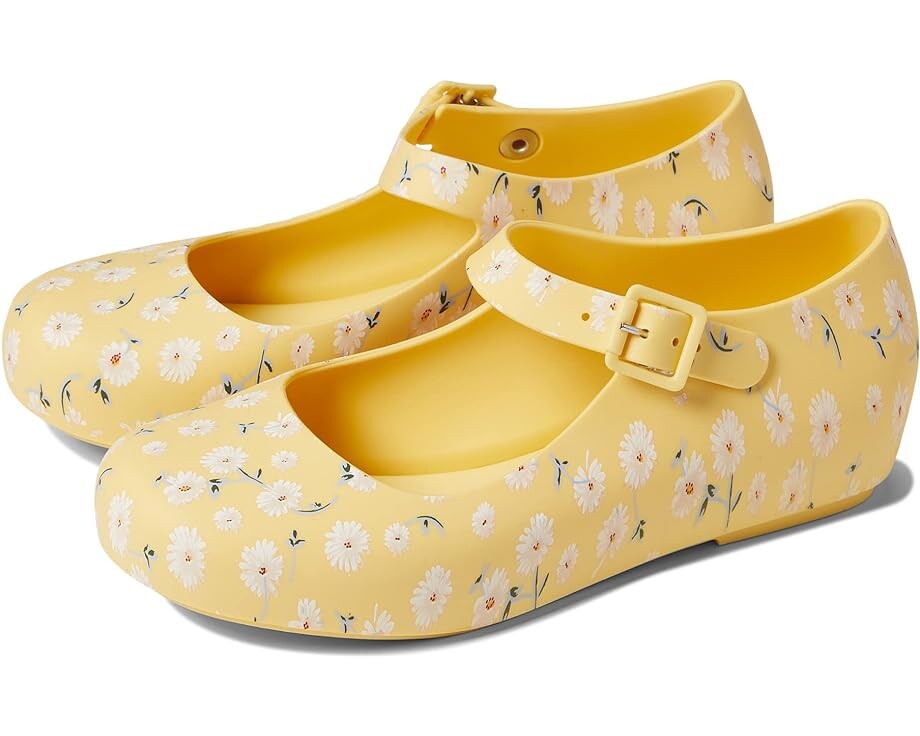 

Балетки Mini Melissa Dora BB, цвет Yellow/Blue