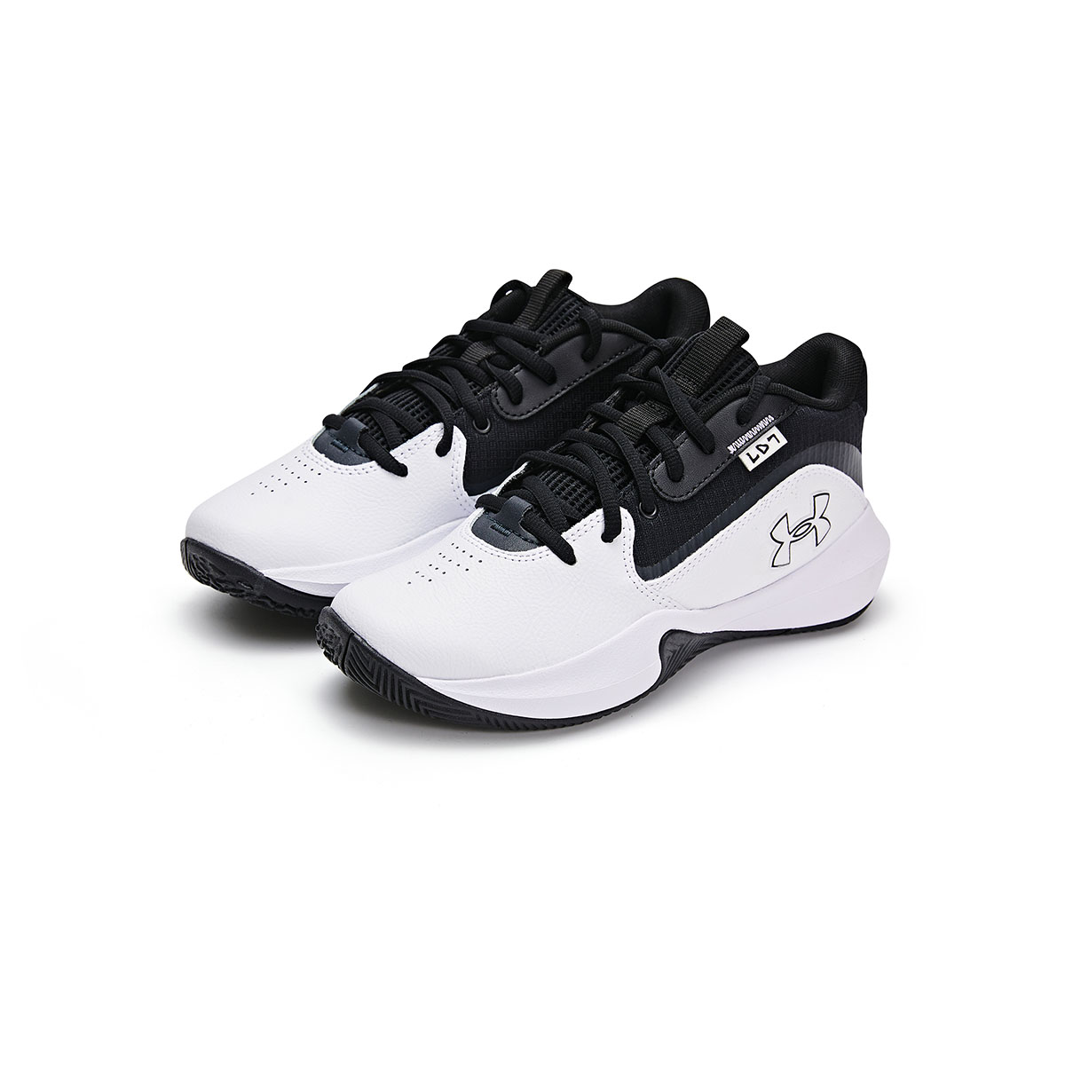 Детские баскетбольные кроссовки Unisex Under Armour, красно-черные — фото 3